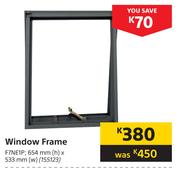 Window Frame 654mm (h) x 533mm (w) F7NE1P 