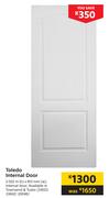 Toledo Internal Door 2.032m (h) x 813mm (w) 