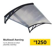 Multiwall Awning 1.2m