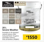 Fired Earth 20Ltr Severe Weather