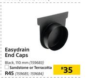 Easydrain End Caps 110m In Sandstone Or Terracotta