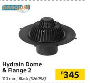 Seaqual Hydrain Dome & Flange 2 110mm