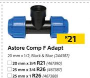 Astore Comp F Adapt 20mm x 1/2