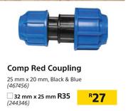 Comp Red Coupling 32mm x 25mm