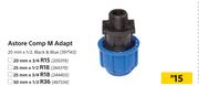 Astore Comp M Adapt 25mm x 3/4