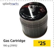 Splashworks Gas Cartridge 190g