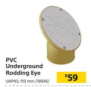 PVC Underground Rodding Eye UAP43; 110mm