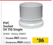 PVC Socket SV 110 Double