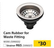 Cam Rubber For Waste Fitting Strainer