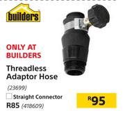 Threadless Adaptor Hose