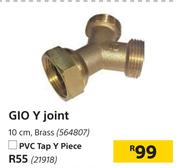 Gio PVC Tap Y Piece