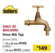 Builders Hose Bib Tap-20mm