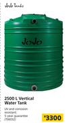 JoJo Tanks 2500Ltr Vertical Water Tank