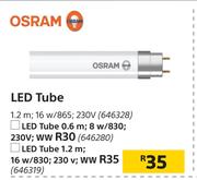 Osram LED Tube 1.2m, 16W/830, 230V, WW