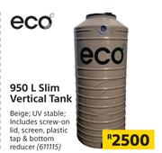 Eco 950Ltr Slim Vertical Tank