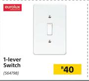 Eurolux 1 Lever Switch