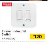 Eurolux 2 Lever Industrial Switch 1 Way