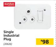 Eurolux Single Industrial Plug