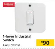 Eurolux 1 Lever Industrial Switch 1 Way