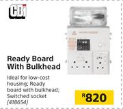 CBI Ready Board With Bulkhead