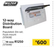 Major 12 Way Distribution Board