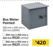 Box Meter Painted-300mm x 300mm x 220mm