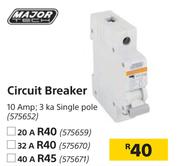 Major Circuit Breaker 32 AMP