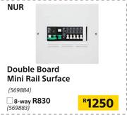 Nur Double Board Mini Rail Surface