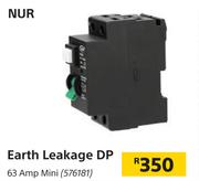 Nur Earth Leakage DP 63 AMP Mini