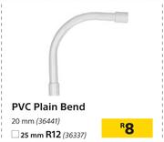 PVC Plain Bend 20mm