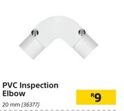 PVC Inspection Elbow 20mm