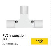 PVC Inspection Tee 20mm