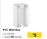 PVC Wall Box-4 x 2