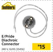 Builders E/Pride Diachroic Connector 240V, GU10