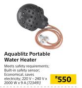 Aquablitz Portable Water Heater