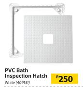 PVC Bath Inspection Hatch (White)