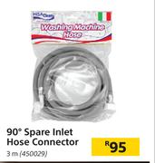 90° Spare Inlet Hose Connector 3m