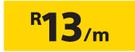 Pipe HDPE 25mm; PE100 PN12.5/m-Per m