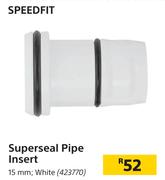 Speedfit Superseal Pipe Insert White 15mm