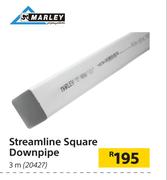 Marley Streamline Square Downpipe 3m