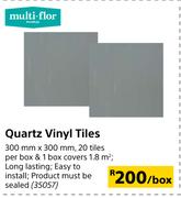 Multi-Flor Quartz Vinyl Tiles 300mm x 300mm-Per Box