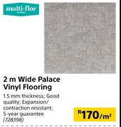 Multi-Flor 2m Wide Palace Vinyl Flooring-Per Sqm