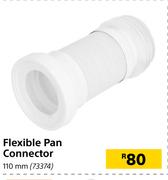 Flexible Pan Connector 110mm