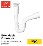 Wiquin Extendable Connector 32mm/40mm/50mm