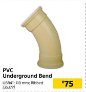PVC Underground Bend