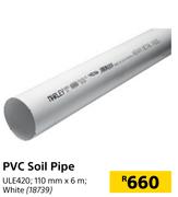 PVC Soil Pipe