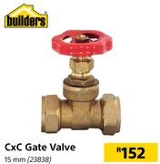 Builders CxC Gate Valve