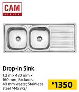 Cam Africa Drop-In Sink 449973