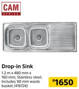 Cam Africa Drop-In Sink 416724
