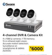 Swann 4-Channel DVR & Camera Kit